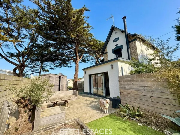 Villa de charme en second rideau, à 50 m de la plage