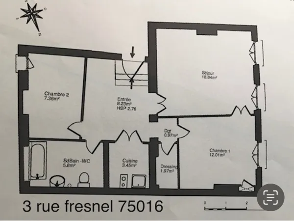 Loue appartement 60m² à partir du 7 juillet