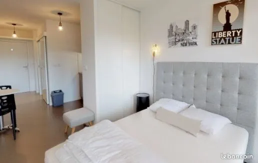 Investissement LMNP Étudiant Géré 27.8m² PMR - Résidence Lokora Rennes (CHU / Villejean)