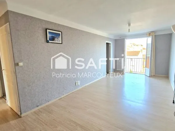 Appartement 3 pièces 58 m²