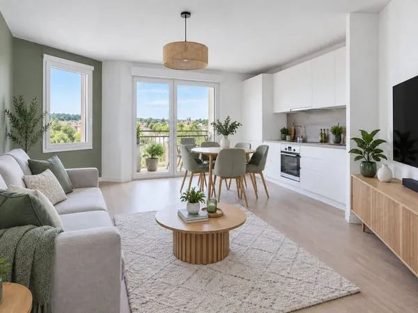 Appartement 3 pièces 63 m²