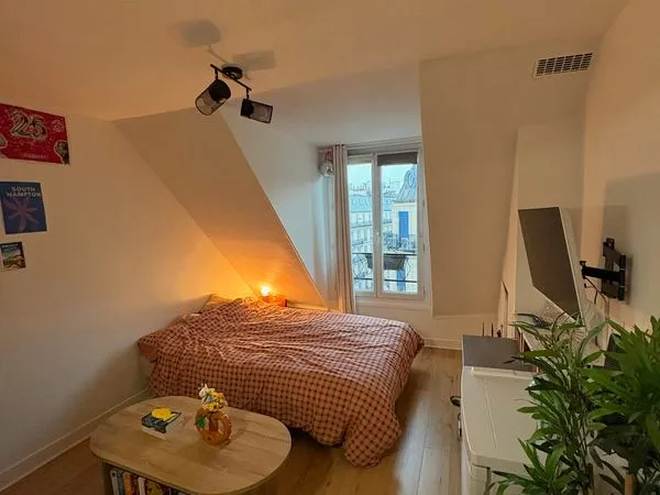 Sous location studio Paris 09 - Juillet et Aout 2026