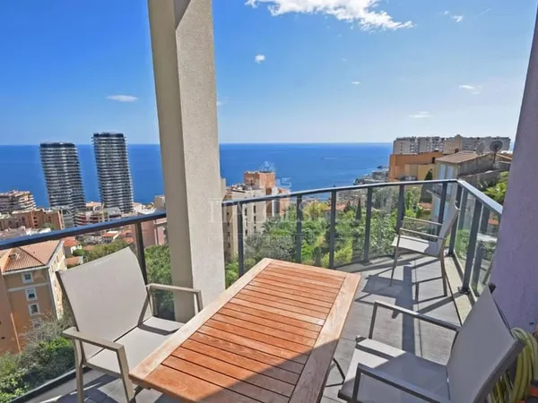 Beausoleil - 3 Pièces de Prestige avec Vue Mer et Monaco