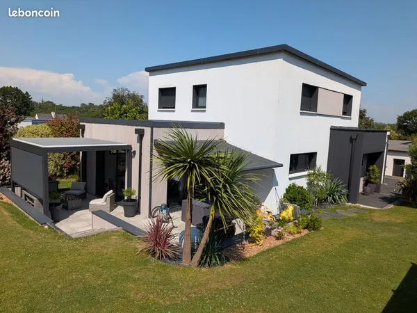 Maison contemporaine 134 m² (2021) - Quimper Sud - Lesquidic Izella