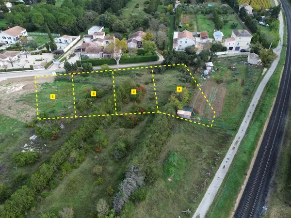 Terrain en lotissement 760 m²