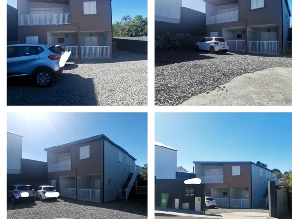 Studio meublé avec terrasse et parking à st pierre