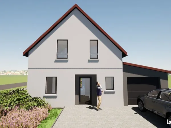 Projet de construction d'une maison de 103m² avec terrain à WOERTH (67)