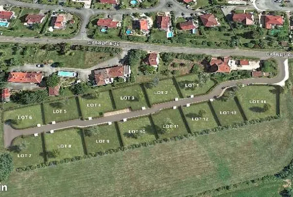 Terrain 573 m² Audeux