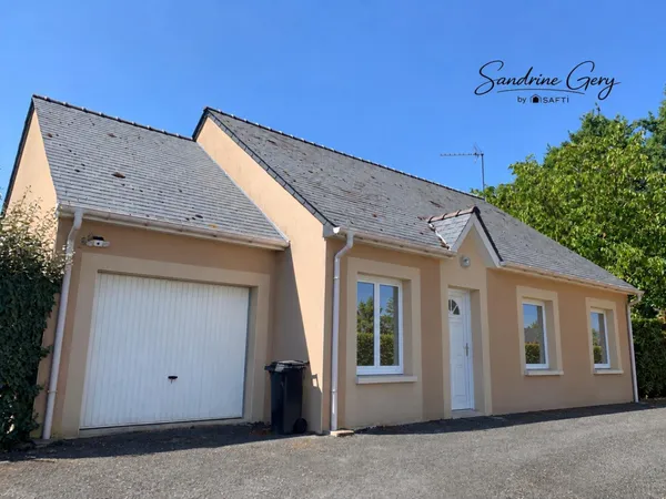Posez vos valises à Bel-Air de Combrée : un plain-pied de 2010, trois chambres et aucun travaux à pr