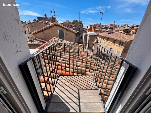 Studio de 27m2 avec terrasse et climatisation en hypercentre d'Aix-en-Provence