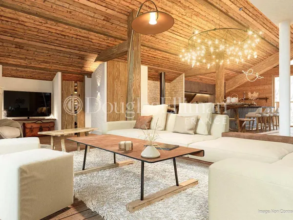 CHÂTEL - Un appartement central duplex de 3 chambres