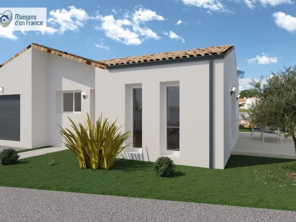 TERRAIN à bâtir avec projet de construction