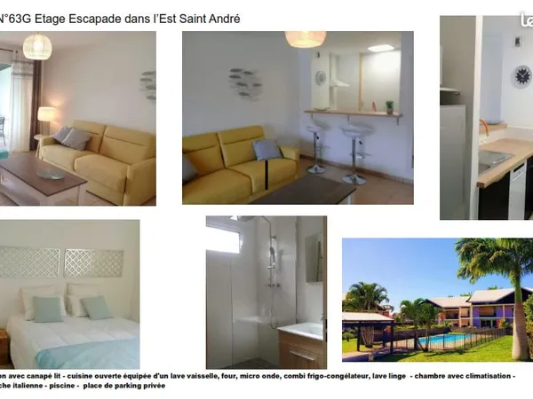 Champ borne t2 meuble residence