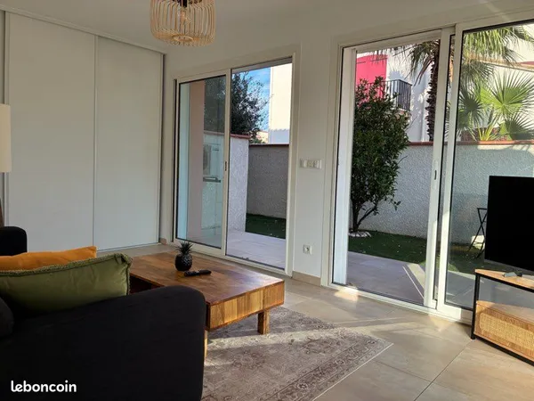 Appartement T2 en RDC avec jardin et parking