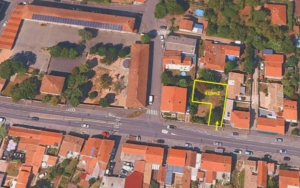AYTRE SECTEUR LA COURBE - TERRAIN 410M2 - LIBRE DE CONSTRUCTEUR