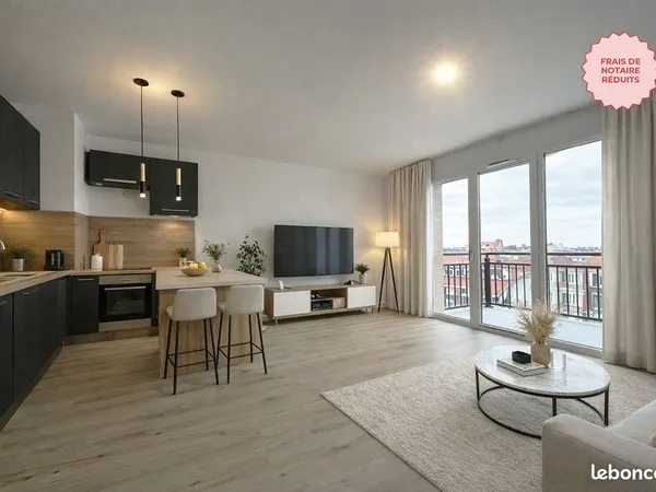 Appartement - 2 P - 44,07 m2 - 2
