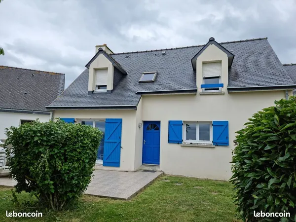 Gâvres - bretagne sud - maison meublée vue mer - 4 chambres - septembre 2026/juin 2027