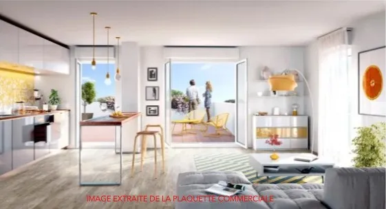 Appartement 3 pièces 57 m²