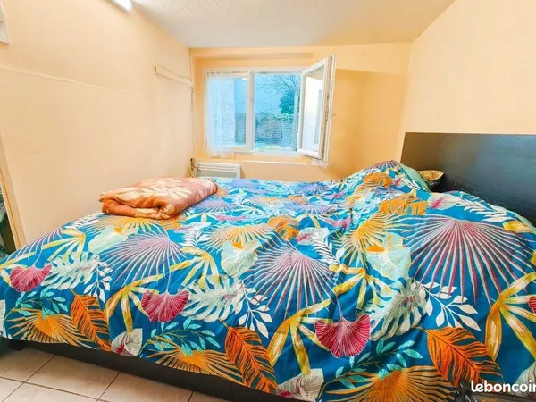 Studio meublé 38m² avec Jardin Longchamps-Barberie