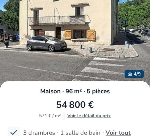 Maison divisible en deux logements