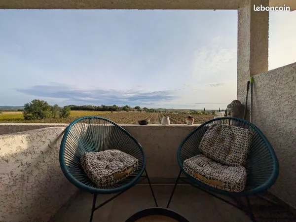 Vente appartment type 3 terrasse et parking