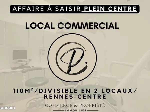 Local 111 m² Rennes