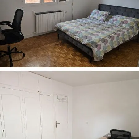 Chambre colocation maison 120m2