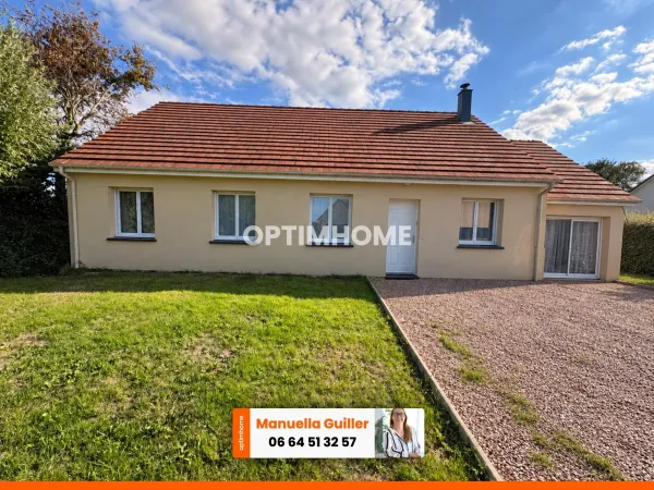 À 5 MINUTES DE LA MER - MAISON FAMILIALE DE PLAIN-PIED AVEC 4 CHAMBRES