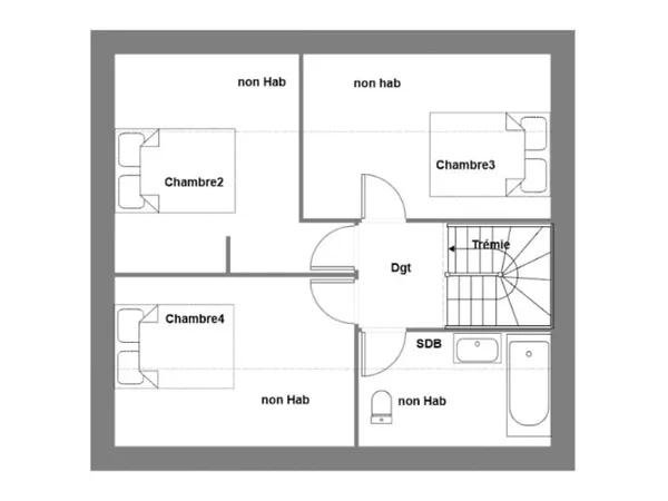 Maison neuve 5 pièces 91 m²