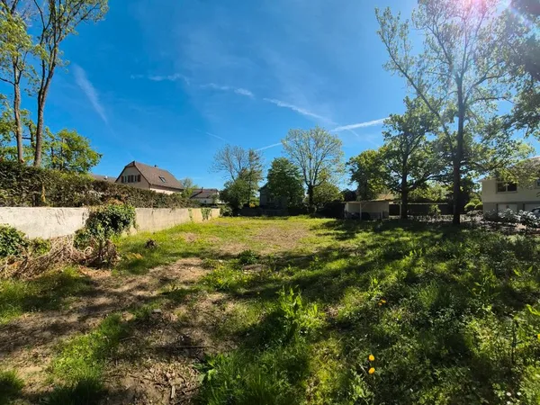 Terrain Richwiller 700m2 proche forêt étang