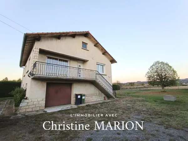 Vends maison - 78.92 m² - 4 pièces, 3 chambres - Veauche 42340