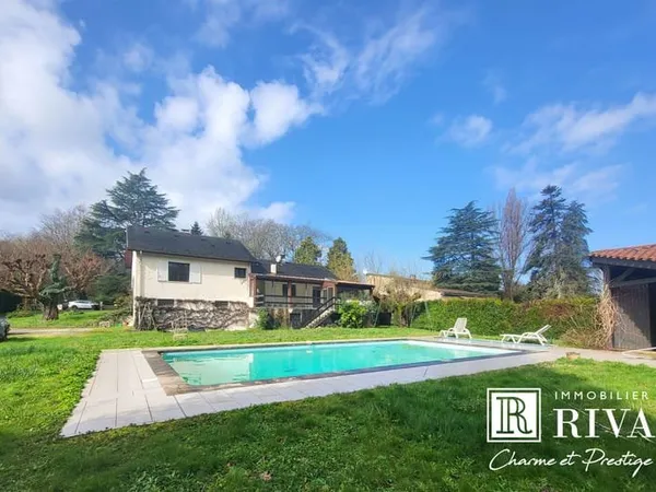 MAISON 166M2 - GRANDE VERANDA CHAUFFEE - PARCELLE 3600 M2 DI