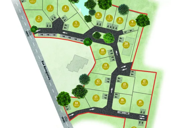 Terrain + maison 93 m²