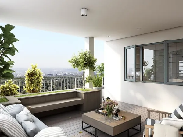 T2 NEUF, TERRASSE GÉNÉREUSE ET BEAUX VOLUMES