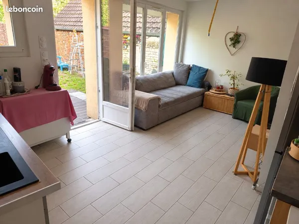Maison f3 avec jardin