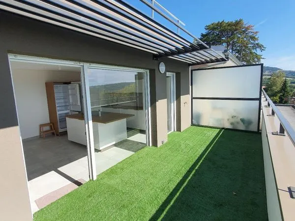 Gex - T4 de 89 m², vue Mont-Blanc, balcon et garage double