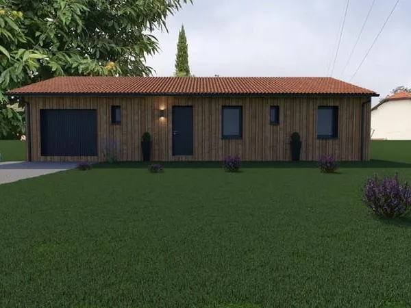 TERRAIN DE 620M² A YCHOUX