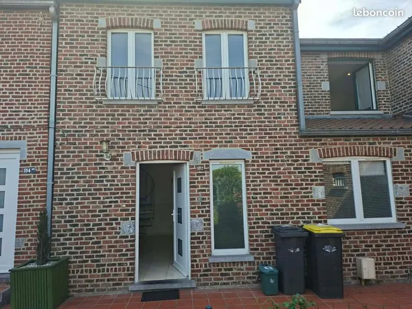 Location appartement avec jardin et garage