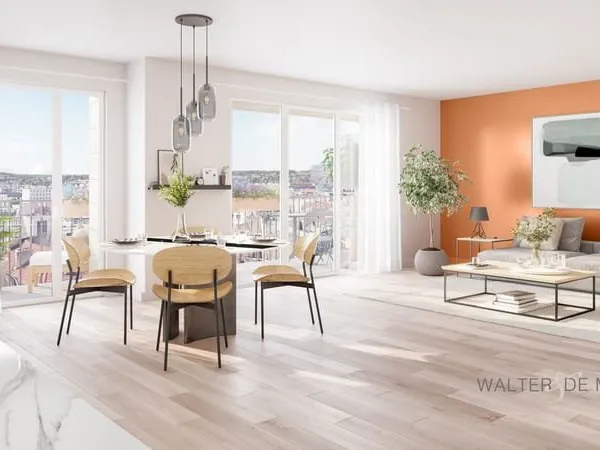 BOULOGNE-BILLANCOURT, VUE SUR LA TOUR EIFFEL pour un APPARTEMENT 4 Pièces D'EXCEPTION de 136M2, LUMI