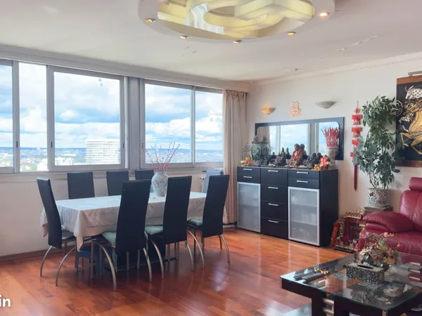 Paris 13 - 4P 92 m² - 28e et dernier étage - Vue panoramique - Double box + cave