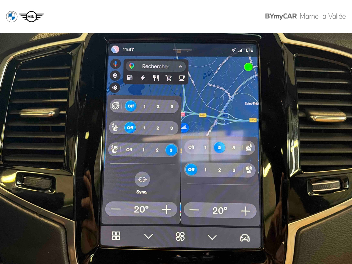 Volvo XC90 T8 AWD Hybride Rechargeable 310+145 ch Geartronic 8 7pl — photo 22
