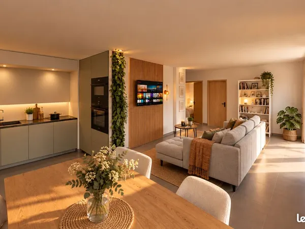 T3 avec jardin privatif, terrasse et garage - Centre ville Saint-Just-Malmont
