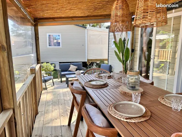 Vente bungalow - mobile home - haut de gamme