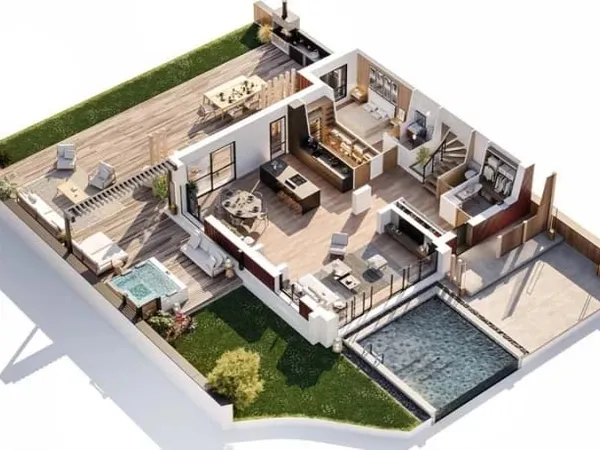Maison neuve 7 pièces 177 m²