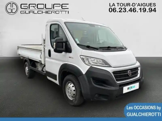 Fiat Ducato benne 3.5 maxi m 2.3 multijet 130ch acier pack pro nav jpm — photo 3