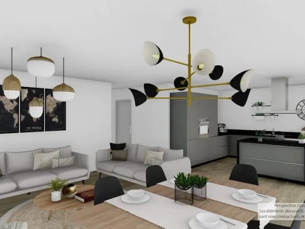 Maison neuve 4 pièces 114 m²