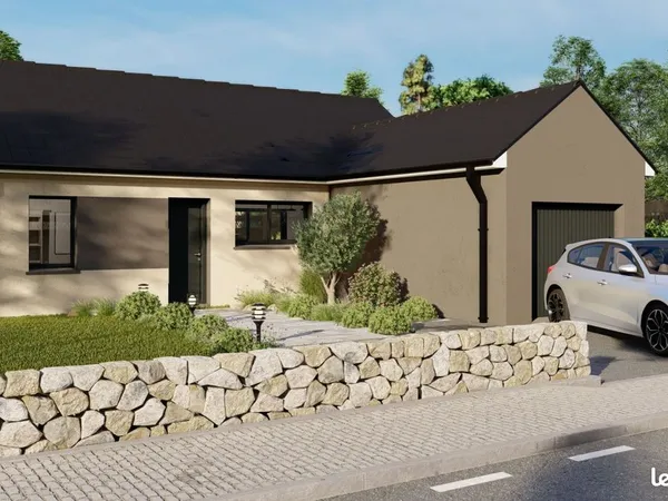 Projet de construction d'une maison 59.9 m² avec terrain à METTRAY (37)