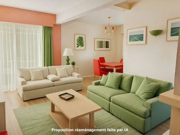 Appartement 3 pièces 65 m²