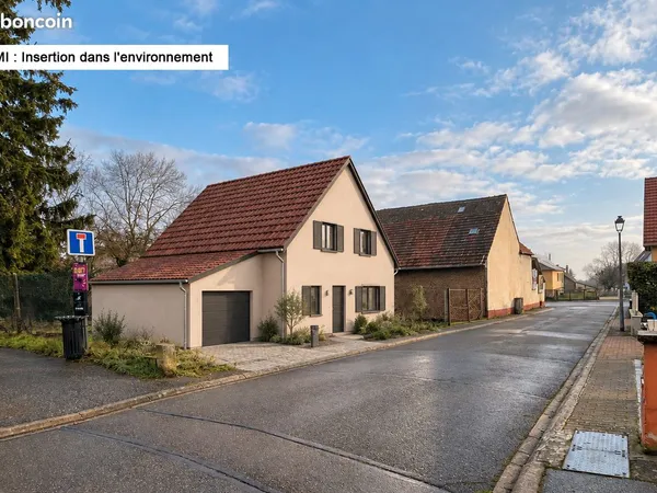 Terrain 4.82 ares hors lotissement avec permis de construire