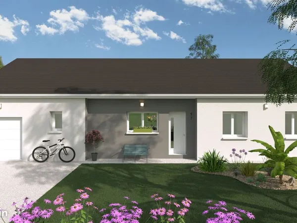 Projet de construction d'une maison 101 m² avec terrain à LE THEIL (03)